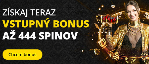 Získajte 444 spinov od kasína Fortuna