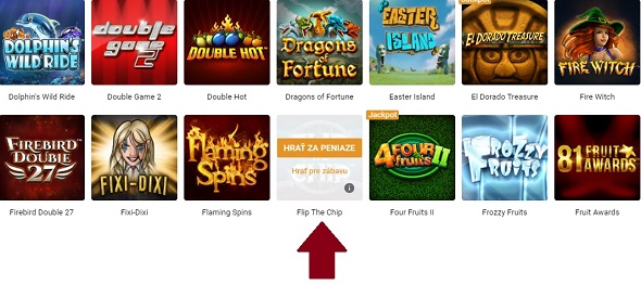 Online automaty zadarmo v kasíne Tipsport