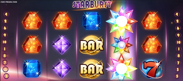Starburst hrací automat online zadarmo - recenzia