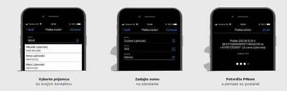 VIAMO aplikácia na prevod peňazí