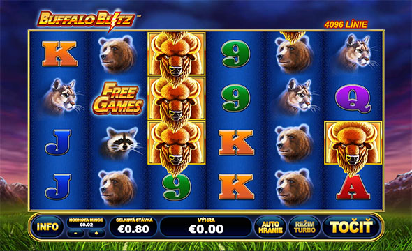 Zahrajte si výherný automat Buffalo Blitz online