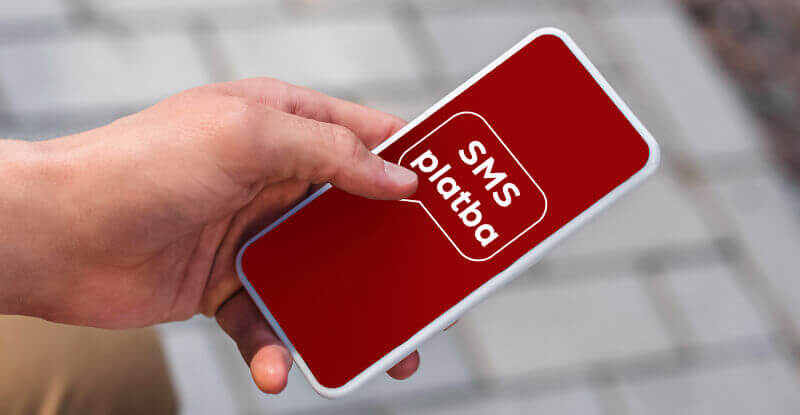 SMS platba v&nbsp;online casine