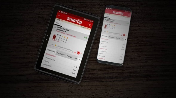 Mobilná aplikácia pre SYNOT TIP