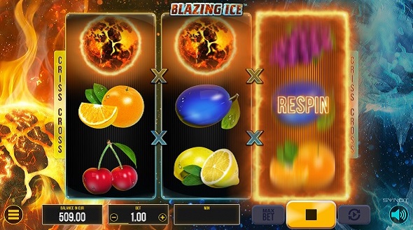 Blazing Ice výherný automat