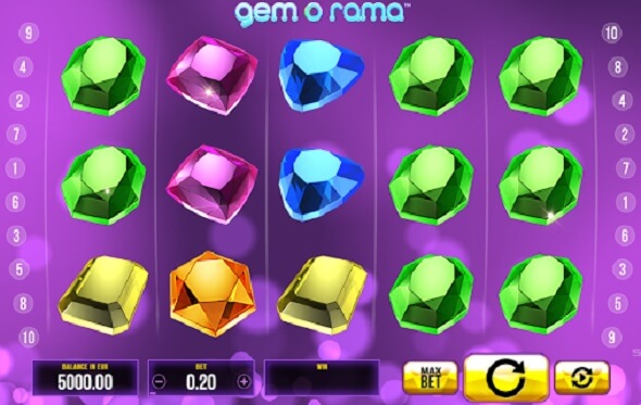 Gem o Rama výherný automat