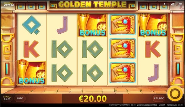 Golden Temple online hrací automat