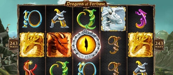 Dragons of Fortune hrací automat