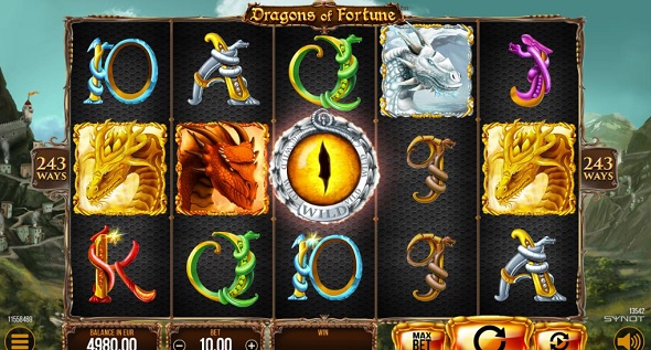 Dragons of Fortune hrací automat