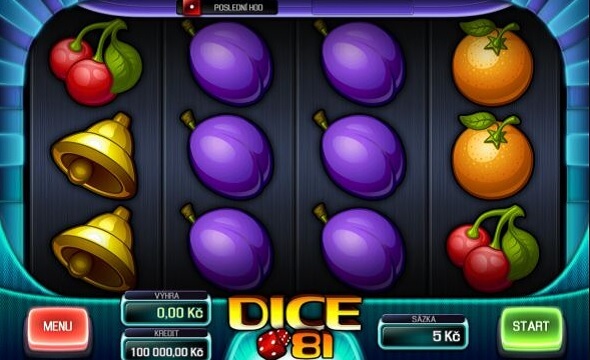 Výherný automat Dice 81