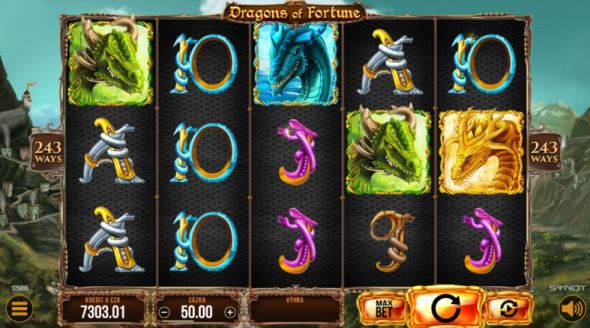 Dragons of Fortune - recenzia výherného automatu