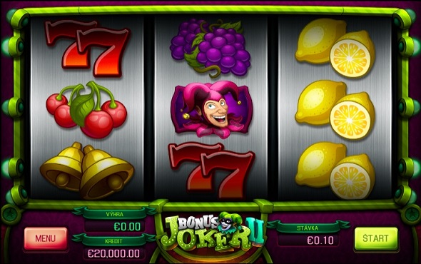 Bonus Joker II v Tipsport kasíne