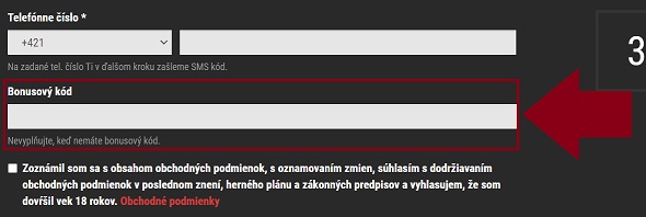 Bonusový kód v SynotTip online kasíne