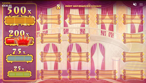 Cinderella's Ball bonusova hra