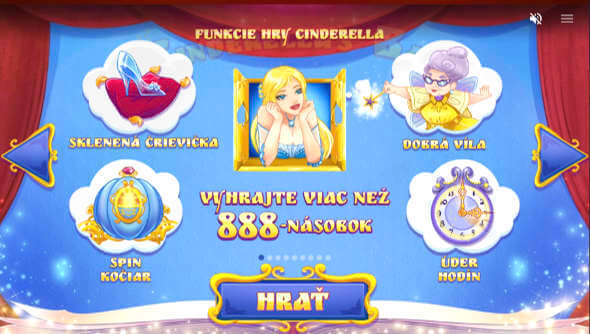 Cinderella's Ball specialne funkcie