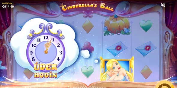 Cinderella's Ball uder hodin