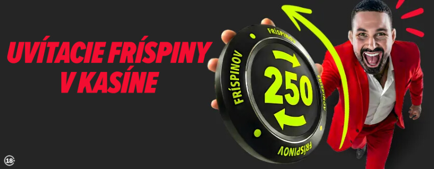 DOXXbet 250 free spinov za&nbsp;registráciu