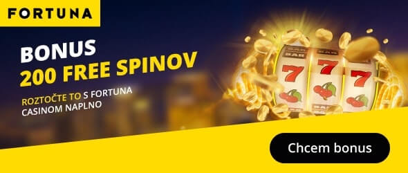 Fortuna 200 free spinov