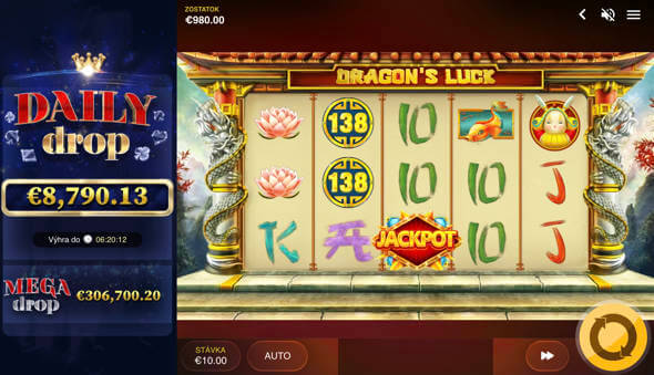 Dragons's Luck jackpotové hry