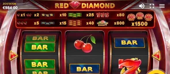 hrací automat Red Diamond