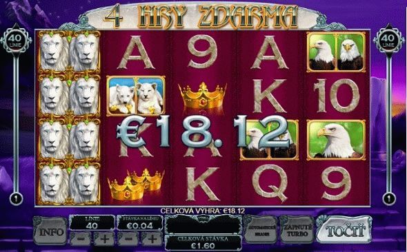 Hry zdarma na automate White King 2