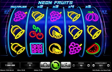 Neon Fruits