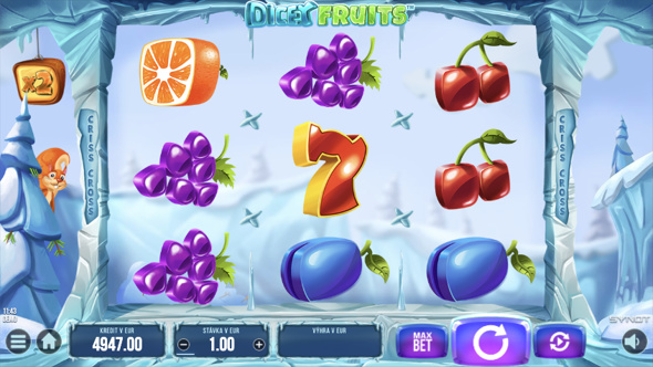 Dicey Fruits kasíno automat