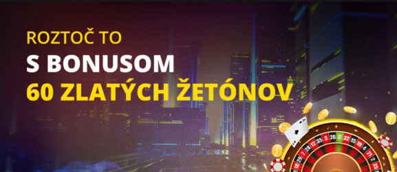 Fortuna online casino vstupný bonus pre ruletu a Blackjack