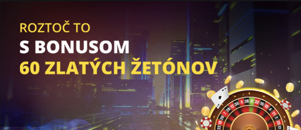 Fortuna online casino vstupný bonus pre ruletu a Blackjack