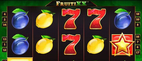 FruitiXX online casino automat