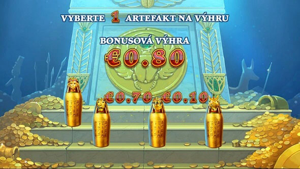 Bonusové funkcie automatu Age of Egypt
