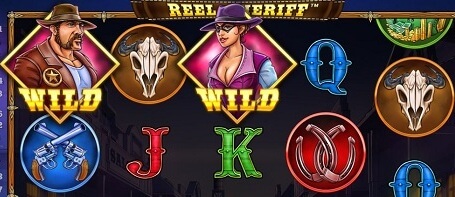 The Reel Sheriff - Wild symboly