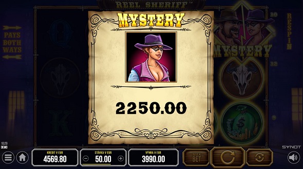 The Reel Sheriff - mystery výhra