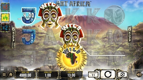 Hot Africa - symbol extra Wild