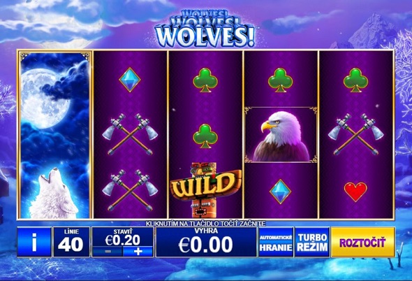 Kasíno hra Wolwes Wolwes Wolwes symboly