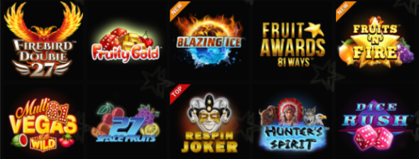 Najhranejšie hry v DoubleStar Casino