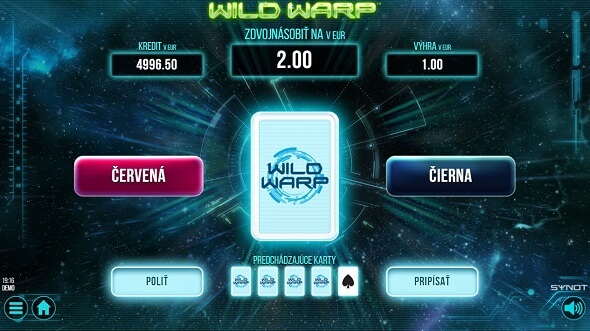 Wild Warp - hra Riziko