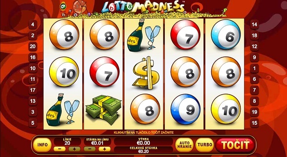 Lotto Madness vo Fortuna Casino
