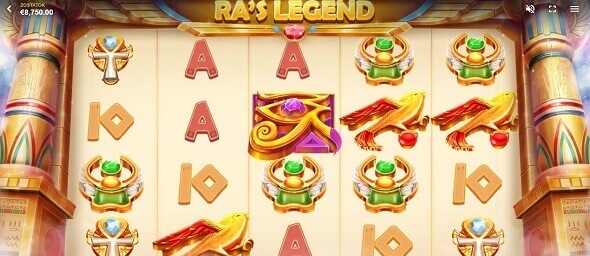 Hrací automat Ra's Legend vo Svete hier Niké