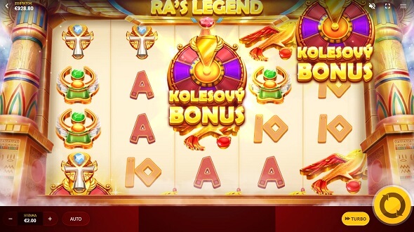 Automat Ra's Legend vo Svete hier Niké