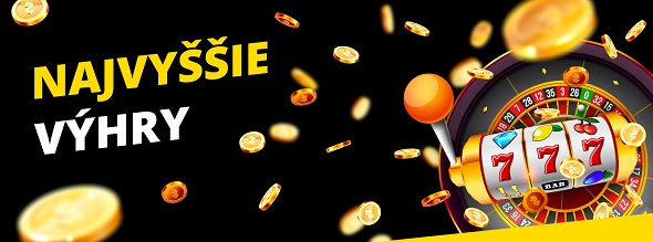 Najvyššie výhry vo Fortuna Casine v máji