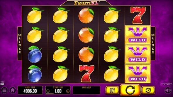 Online automat FruitiXL