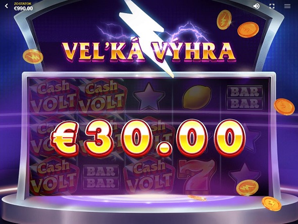 Cash Volt - Veľká výhra