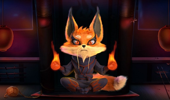 Flaming Fox automat vo Svete hier Niké