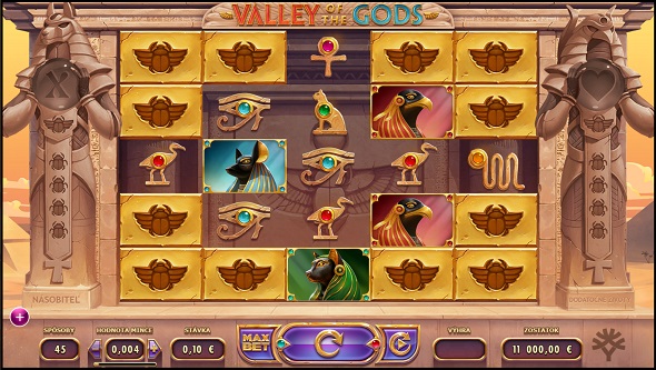 Valley of the Gods v Tipsport kasíne