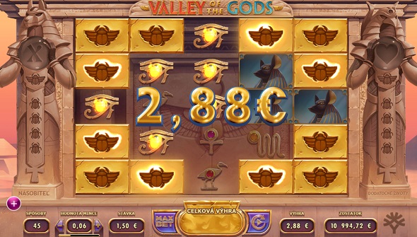 Valley of the Gods v Tipsport kasíne