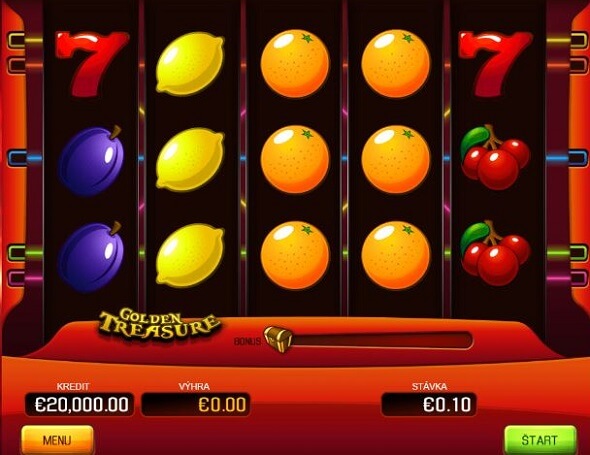 Golden Treasure v Tipsport kasíne