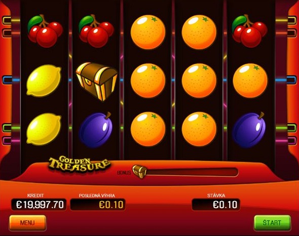 Golden Treasure v Tipsport kasíne