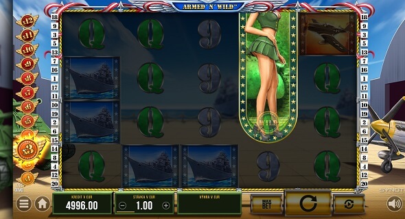 Armed´N´Wild v SYNOT TIP Casino