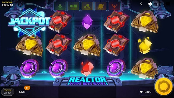 Online automat Reactor od Red Tiger Gaming