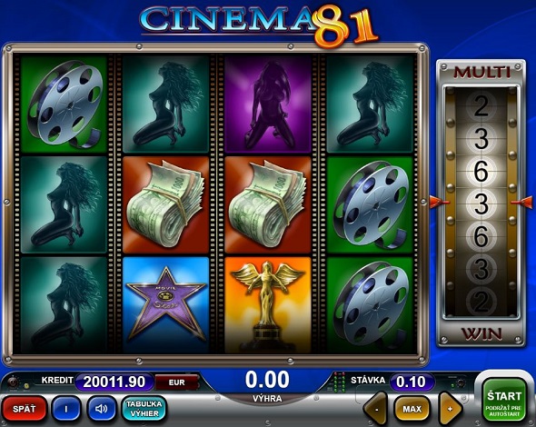 Online automat Cinema 81 od Adell